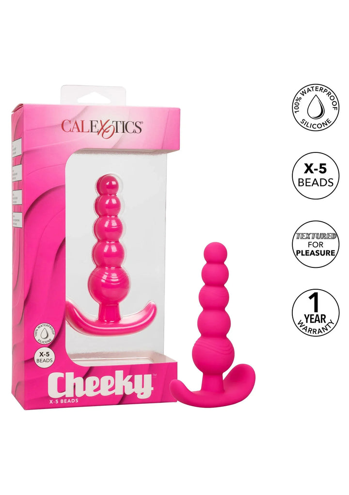 CalExotics Cheeky X-5 Beads | Anaalkralen - CalExotics | SIN&LACE