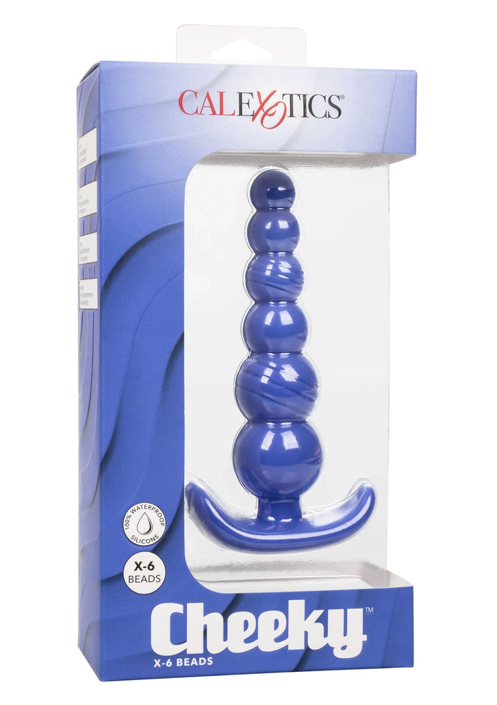 CalExotics Cheeky X-6 Beads | Anaalkralen - CalExotics | SIN&LACE