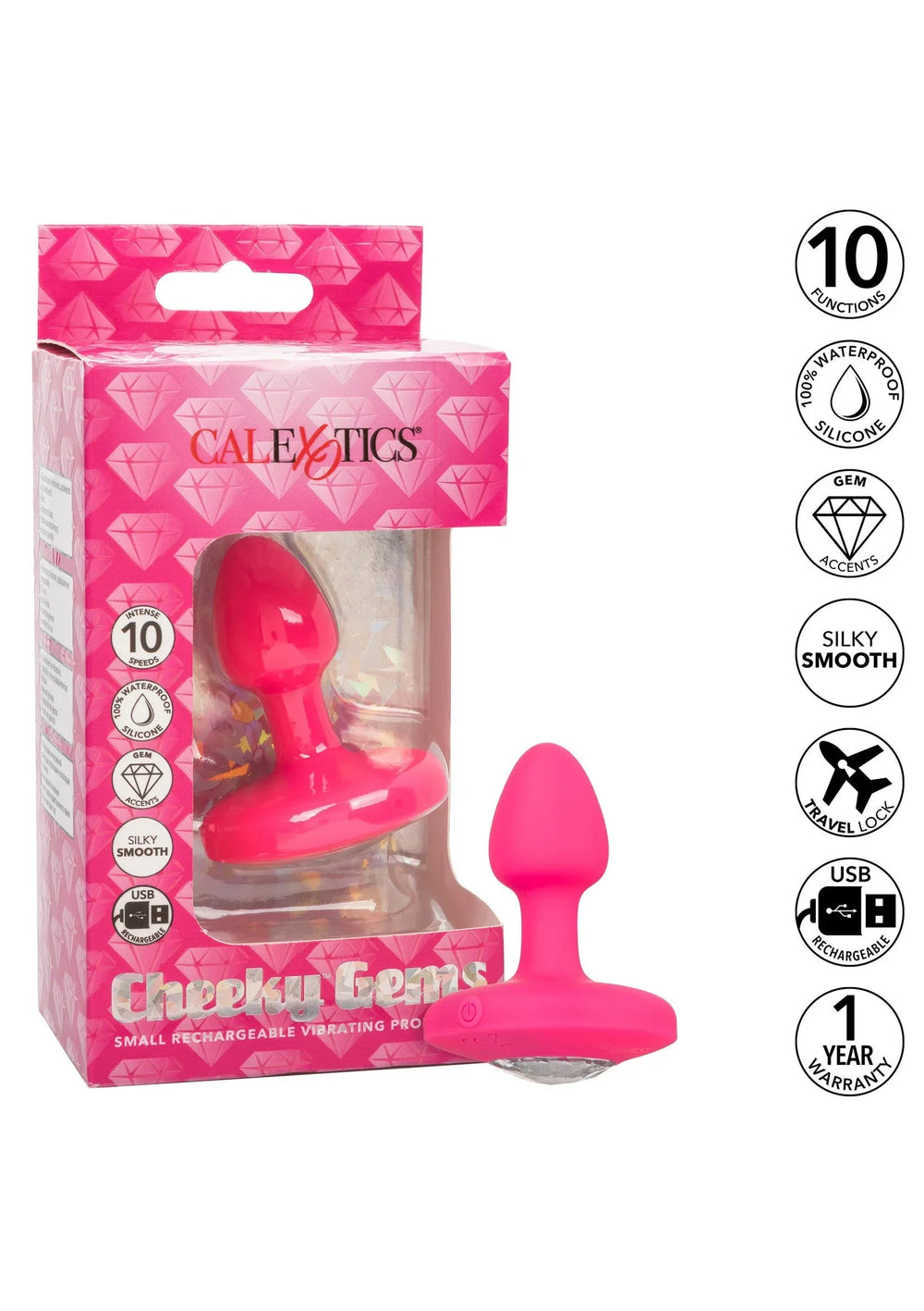 Vibrerende Probe Small | Buttplug - CalExotics | SIN&LACE