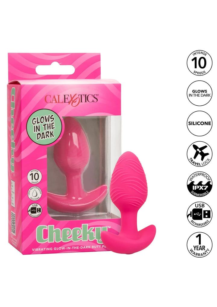 Cheeky Glow vibrerende Plug S | Buttplug - CalExotics | SIN&LACE
