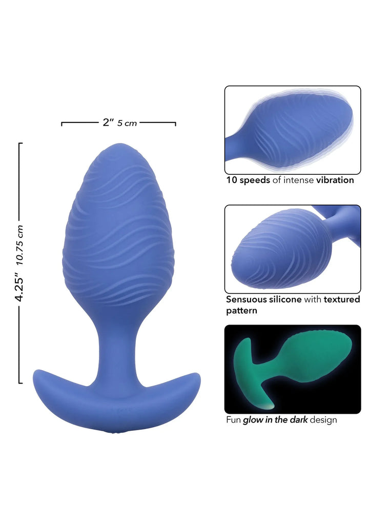 Cheeky Glow vibrerende Plug L | Buttplug - CalExotics | SIN&LACE