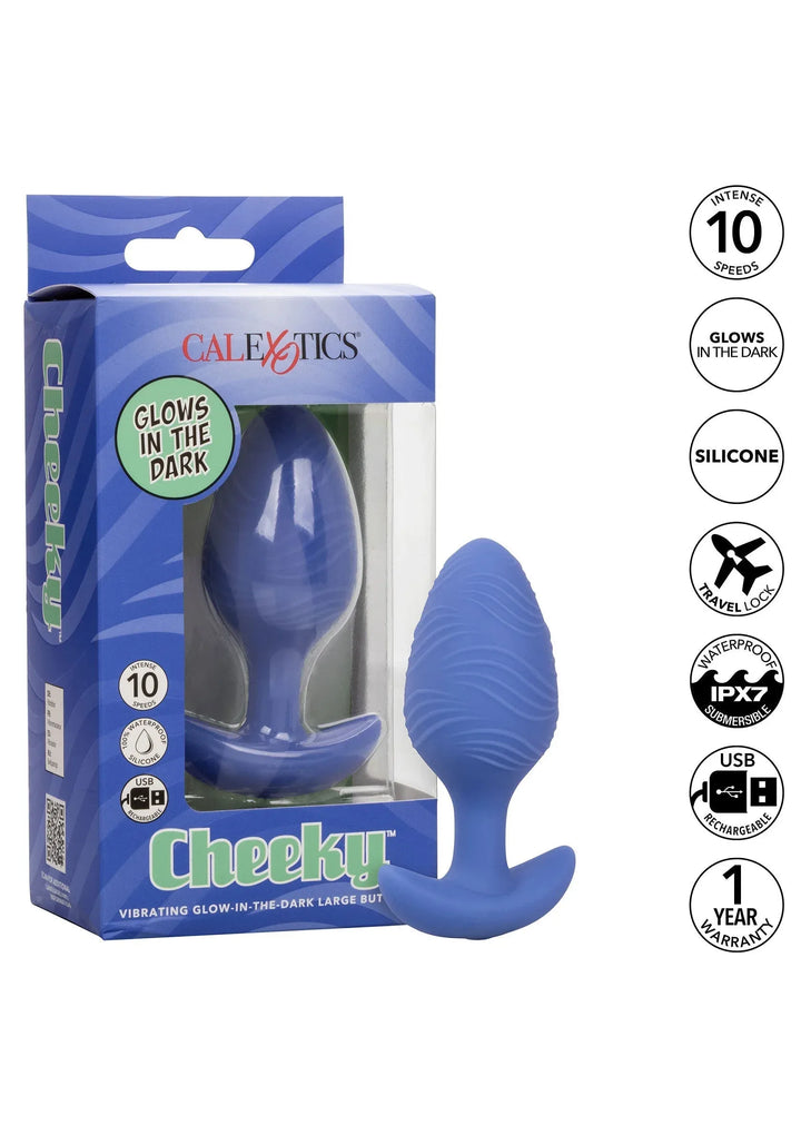 Cheeky Glow vibrerende Plug L | Buttplug - CalExotics | SIN&LACE