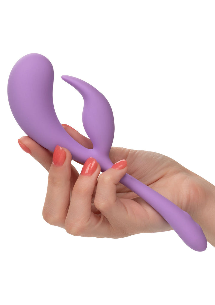 CalExotics Liquid Silicone Dual Flicker | Rabbit vibrator - CalExotics | SIN&LACE