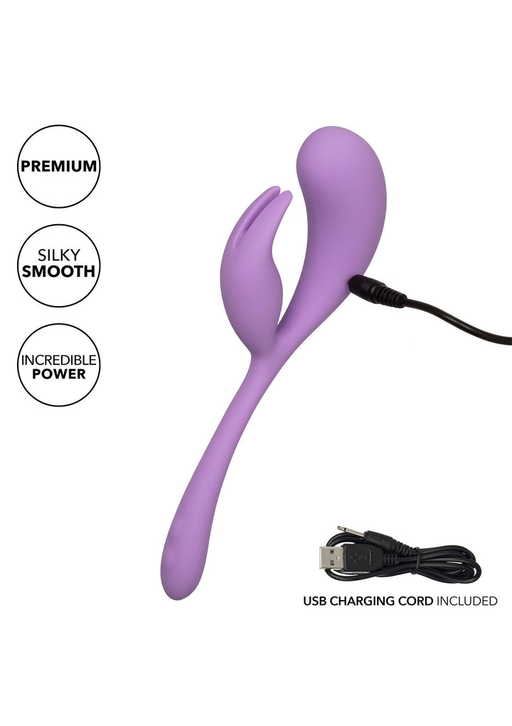 CalExotics Liquid Silicone Dual Flicker | Rabbit vibrator - CalExotics | SIN&LACE