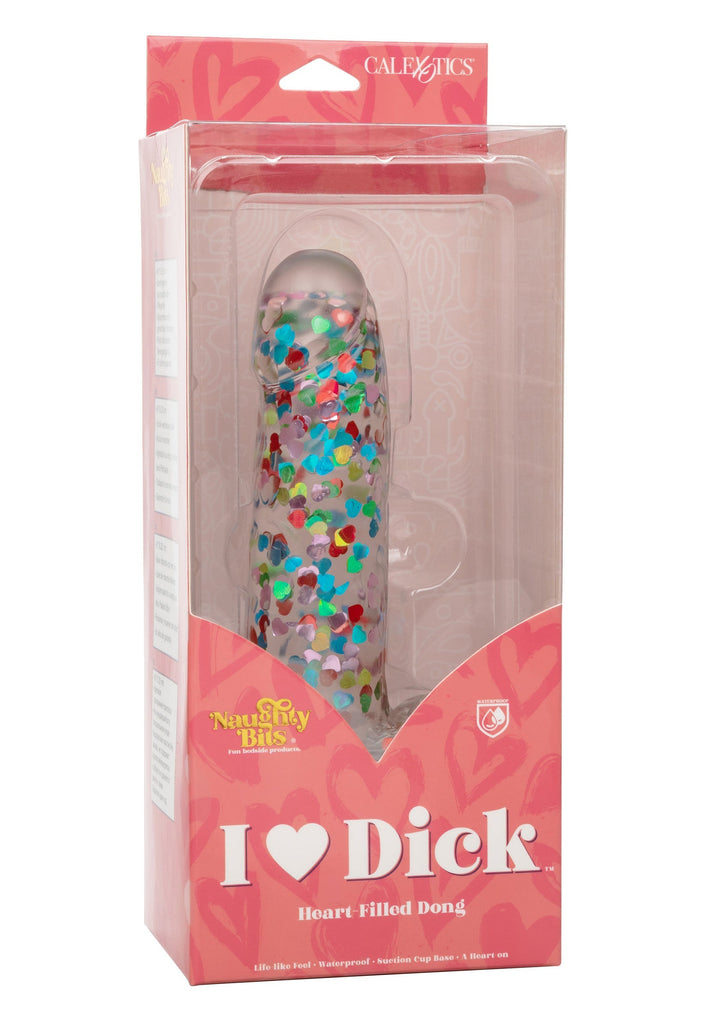 I Love Dick Heart Filled Dong - Transparant - afbeelding 3