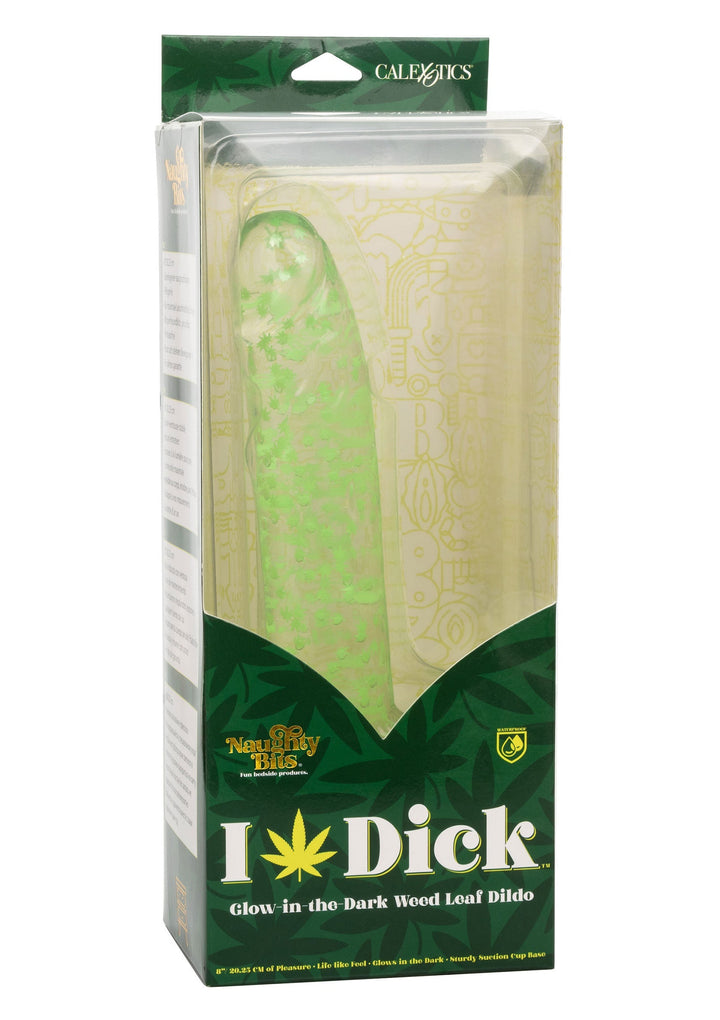 I Leaf Dick Glow Dildo - Glow - afbeelding 3