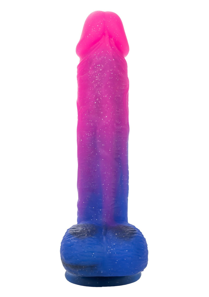 Ombre Hombre Vibrating Dildo - Roze - afbeelding 9