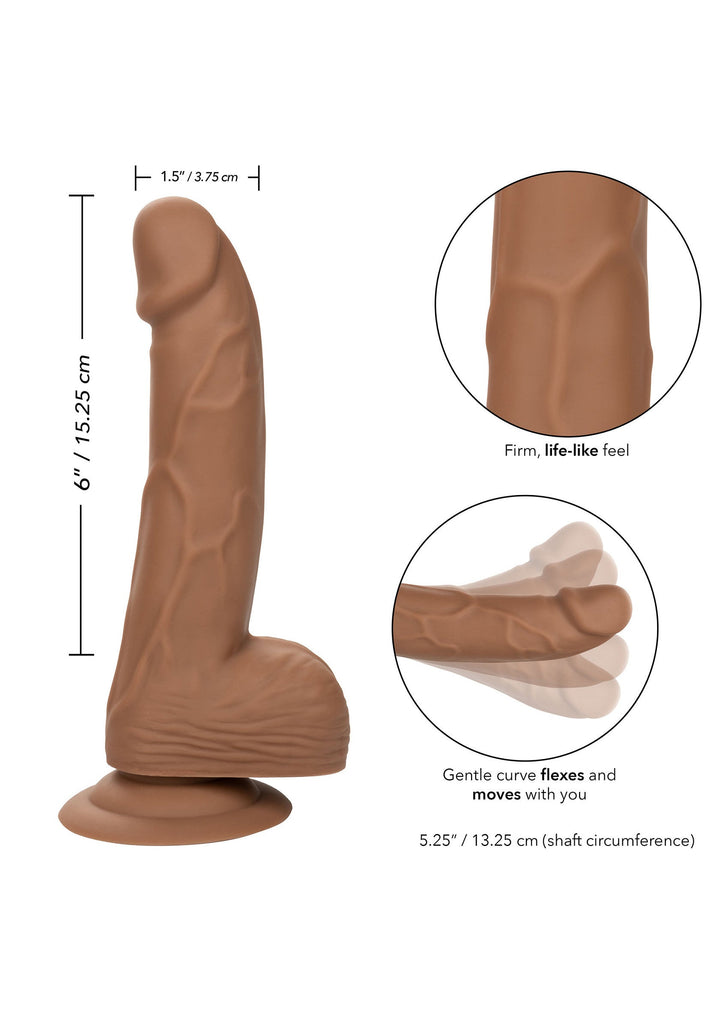 Silicone Studs 6 inch - Bruin - afbeelding 4