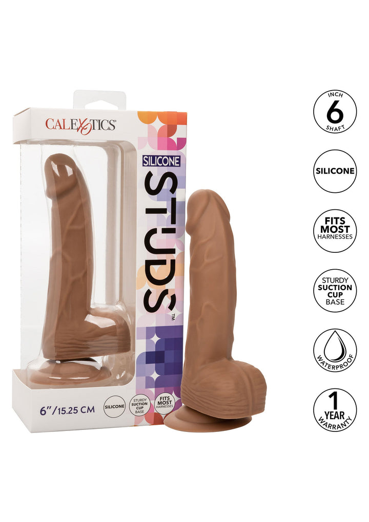 Silicone Studs 6 inch - Bruin - afbeelding 5