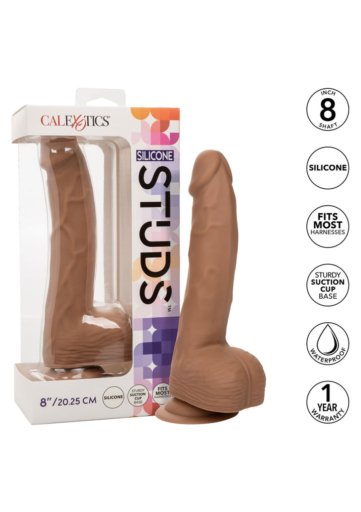 Silicone Studs 8 inch - Bruin - afbeelding 5