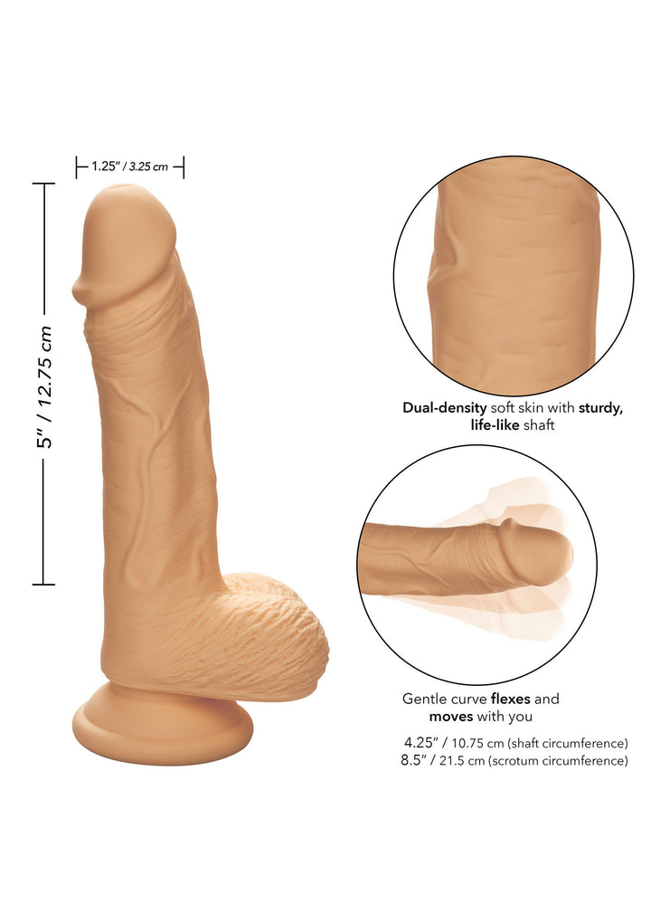 Dual Density Silicone Stud 5 inch - Huidskleur - afbeelding 15