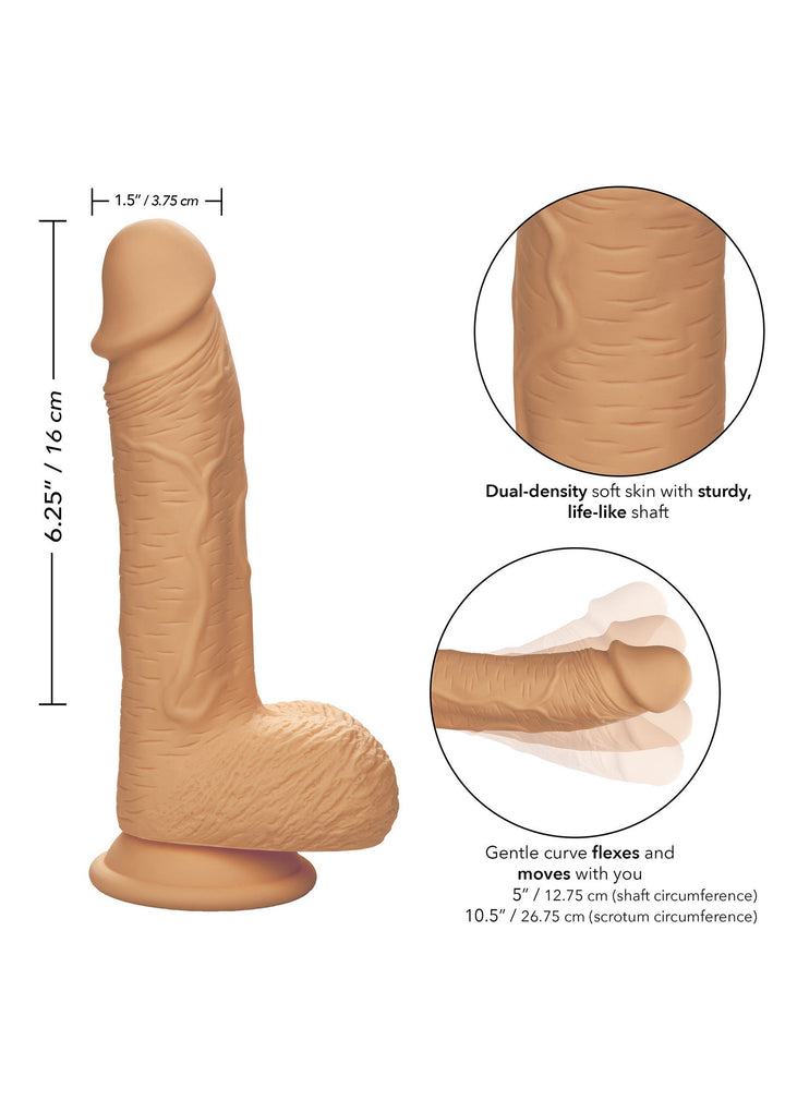 Dual Density Silicone Stud 6.25 inch - Huidskleur - afbeelding 14