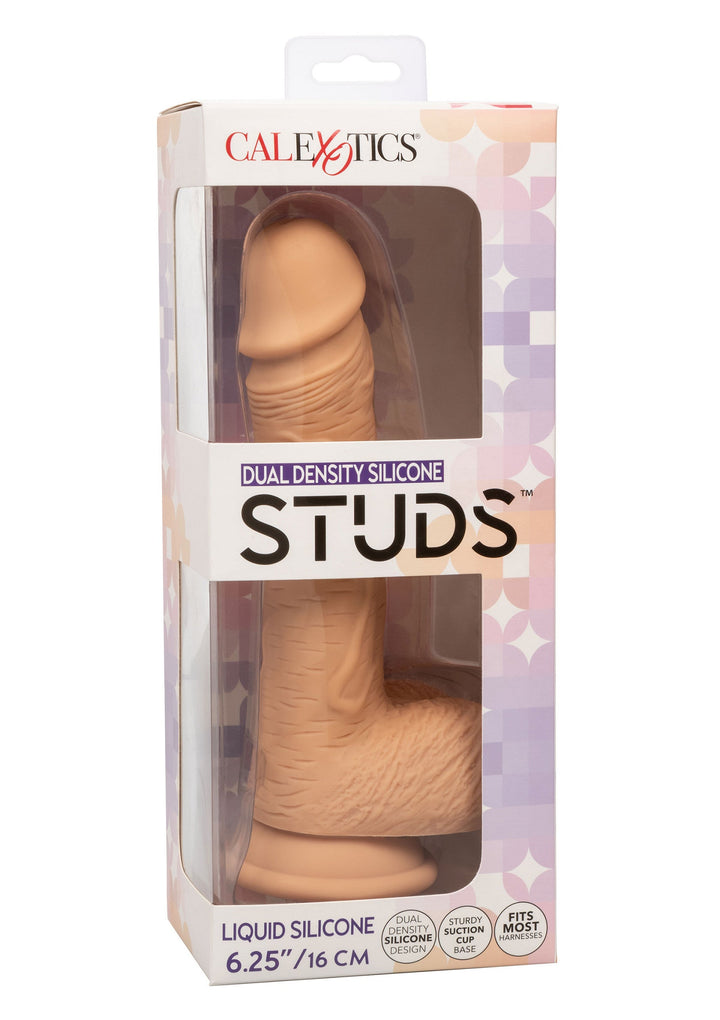 Dual Density Silicone Stud 6.25 inch - Huidskleur - afbeelding 13