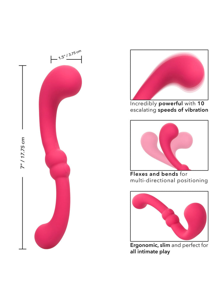 CalExotics Pretty Little Wands Curvy | Wand vibrator - CalExotics | SIN&LACE