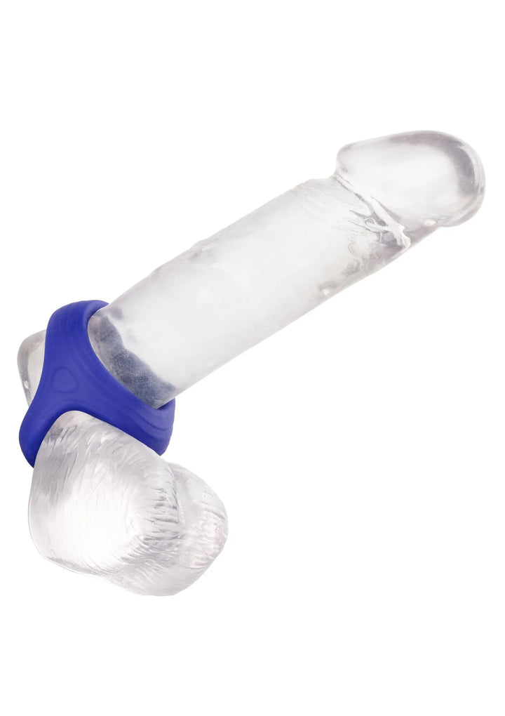 Admiral Cock & Ball Dual Ring - Blauw | Cockring - CalExotics | SIN&LACE