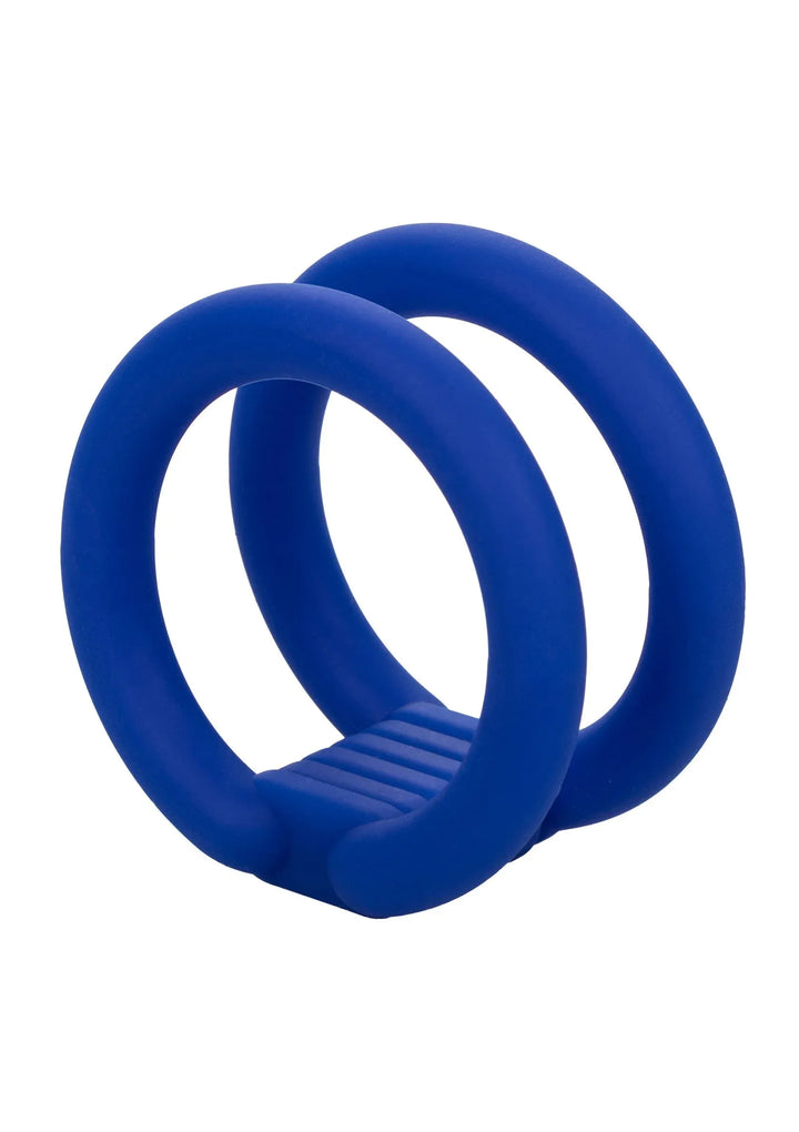 Admiral Dual Cock Cage - Blauw | Cockring - CalExotics | SIN&LACE