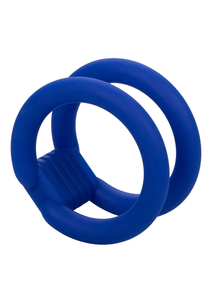 Admiral Dual Cock Cage - Blauw | Cockring - CalExotics | SIN&LACE