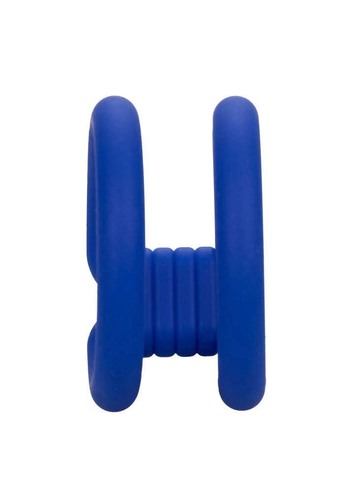Admiral Dual Cock Cage - Blauw | Cockring - CalExotics | SIN&LACE