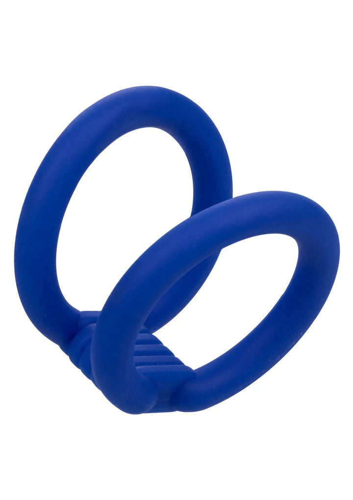 Admiral Dual Cock Cage - Blauw | Cockring - CalExotics | SIN&LACE