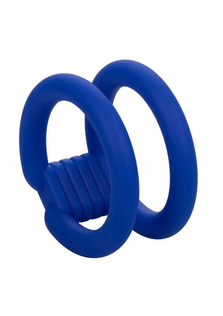 Admiral Dual Cock Cage - Blauw | Cockring - CalExotics | SIN&LACE