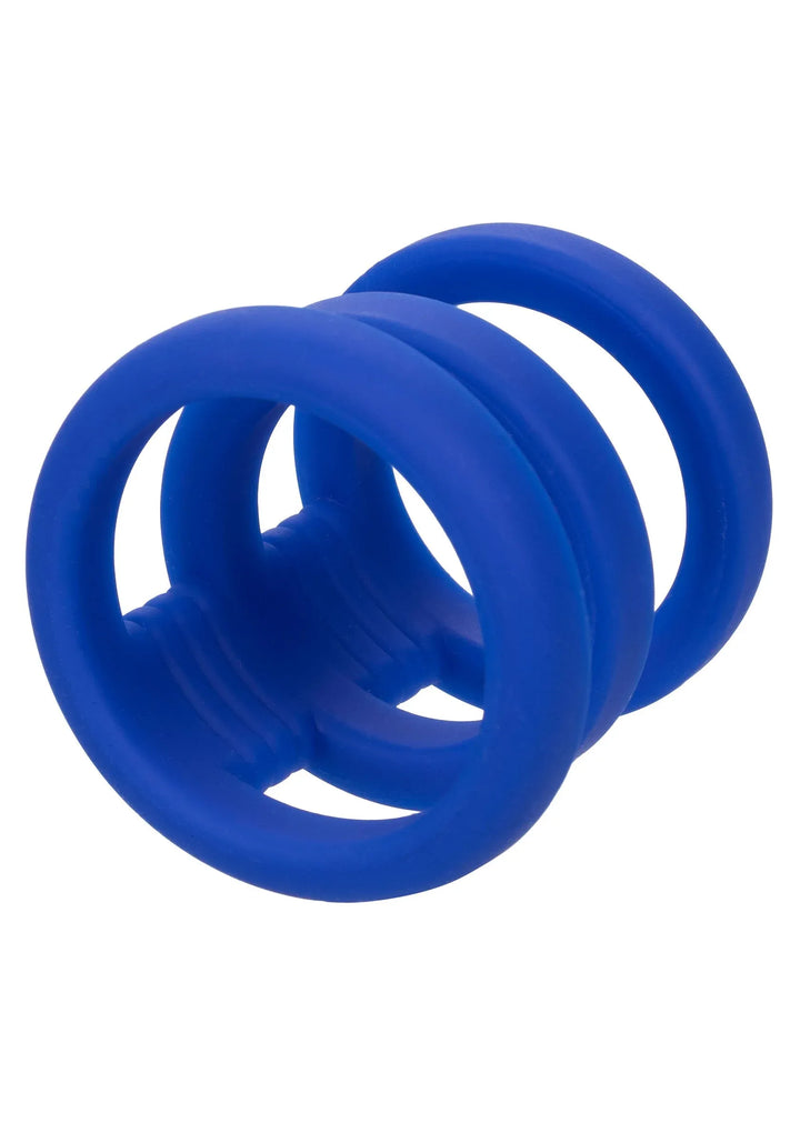 Admiral Triple Cock Cage - Blauw | Cockring - CalExotics | SIN&LACE