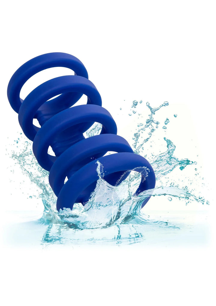 Admiral Xtreme Cock Cage - Blauw | Cockring - CalExotics | SIN&LACE