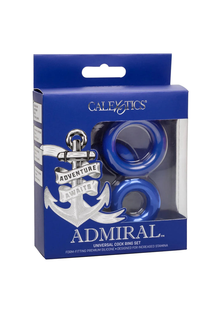 Admiral Cockringen Set - Blauw | Cockring - CalExotics | SIN&LACE