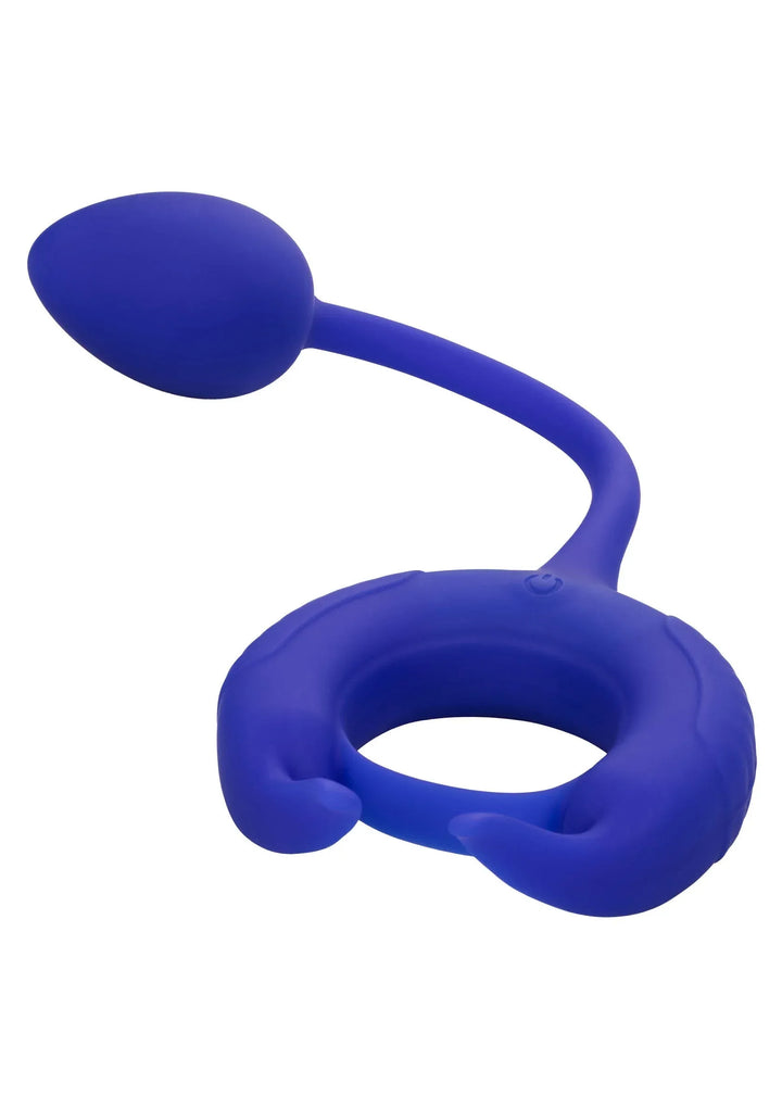 Admiral Verzwaarde Cockring - Blauw | Cockring - CalExotics | SIN&LACE