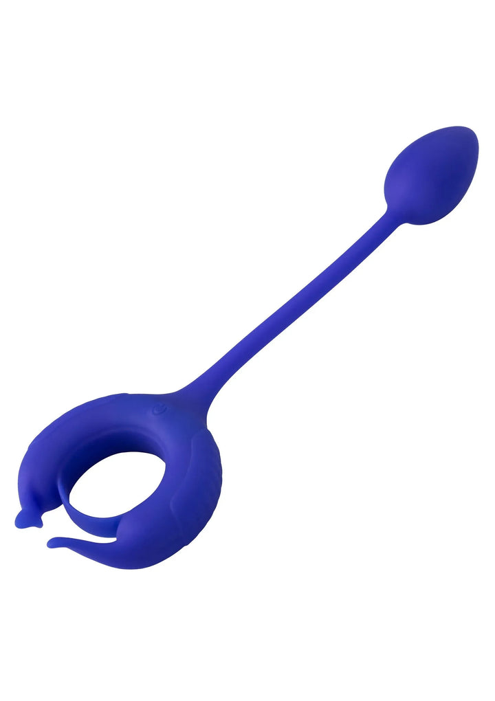 Admiral Verzwaarde Cockring - Blauw | Cockring - CalExotics | SIN&LACE