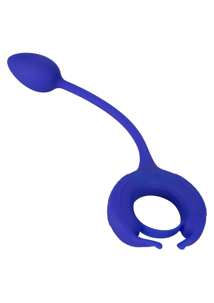 Admiral Verzwaarde Cockring - Blauw | Cockring - CalExotics | SIN&LACE