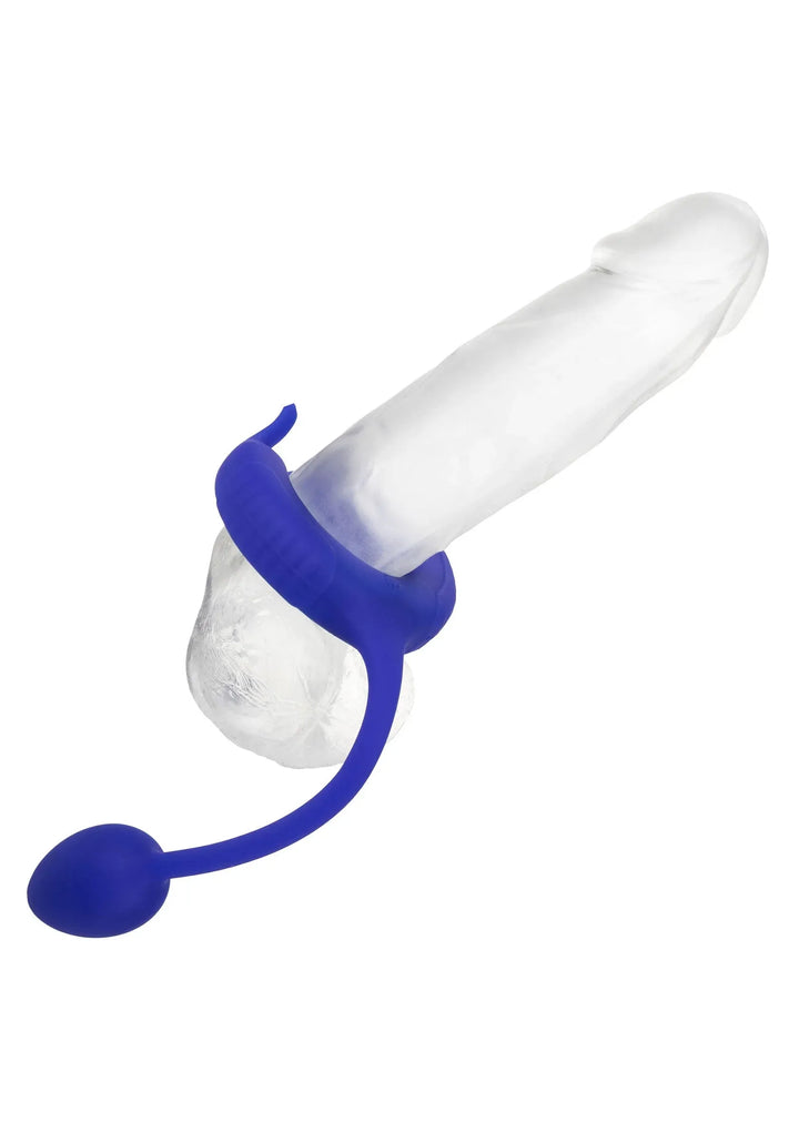 Admiral Verzwaarde Cockring - Blauw | Cockring - CalExotics | SIN&LACE