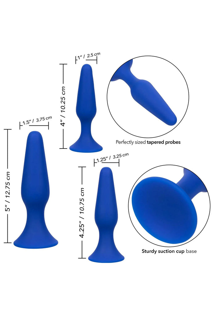 Admiral Anal trainer kit | Buttplug - CalExotics | SIN&LACE