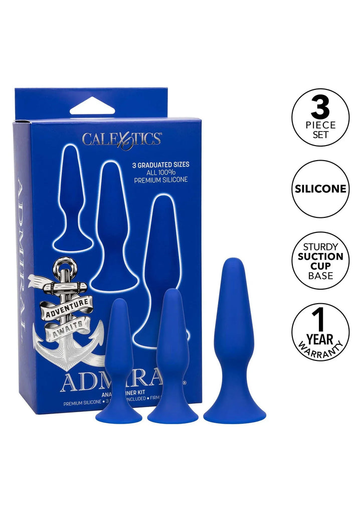Admiral Anal trainer kit | Buttplug - CalExotics | SIN&LACE