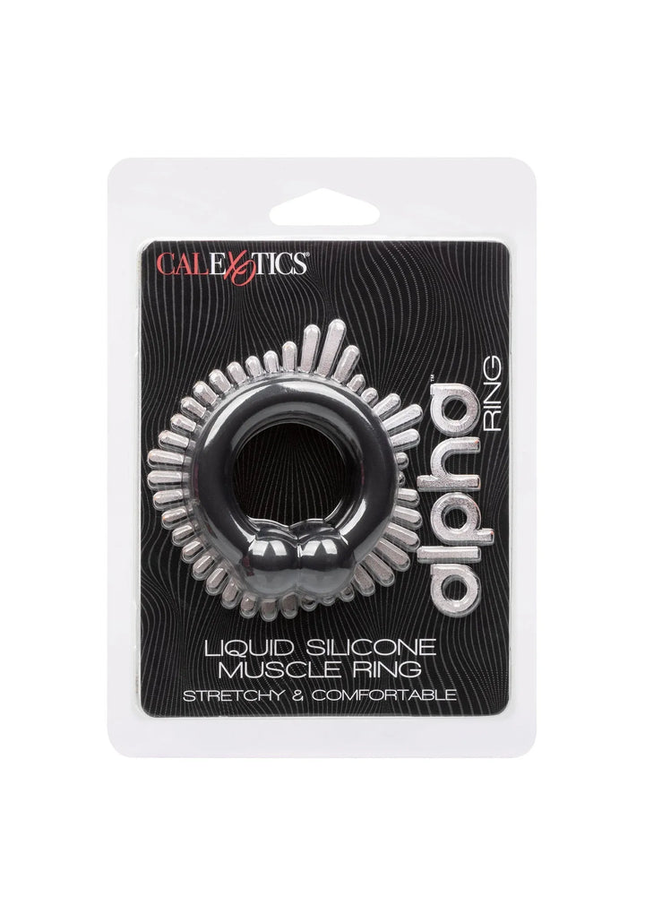 Alpha Muscle Ring - Zwart | Cockring - CalExotics | SIN&LACE