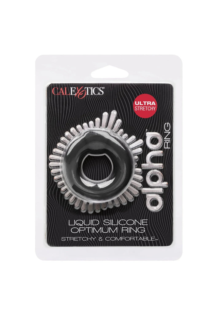 Alpha Optimum Ring - Zwart | Cockring - CalExotics | SIN&LACE