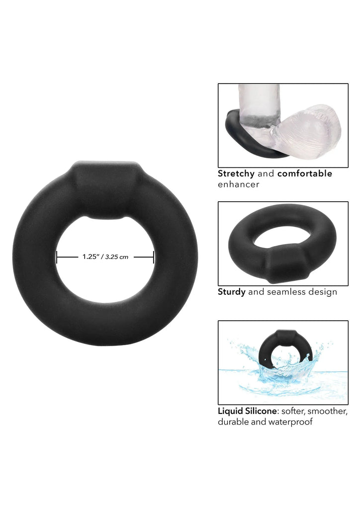 Alpha Optimum Ring - Zwart | Cockring - CalExotics | SIN&LACE