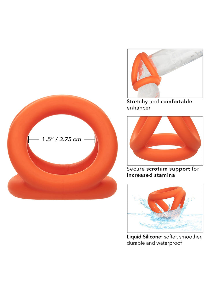 CalExotics Alpha Tri-Ring cockring