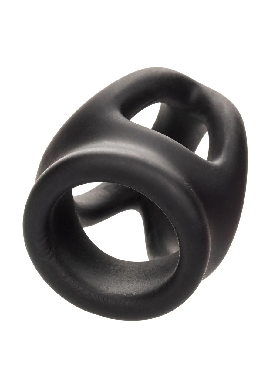Alpha Dual Cage Ring - Zwart | Cockring - CalExotics | SIN&LACE