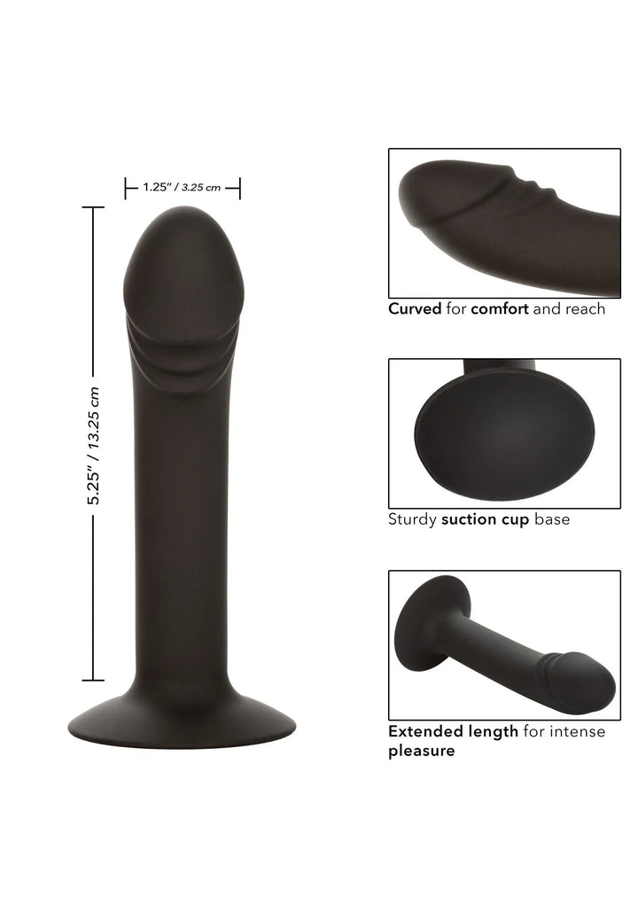 CalExotics Curved Anaal Stud siliconen Anaal dildo | XL Anaal Dildo - CalExotics | SIN&LACE