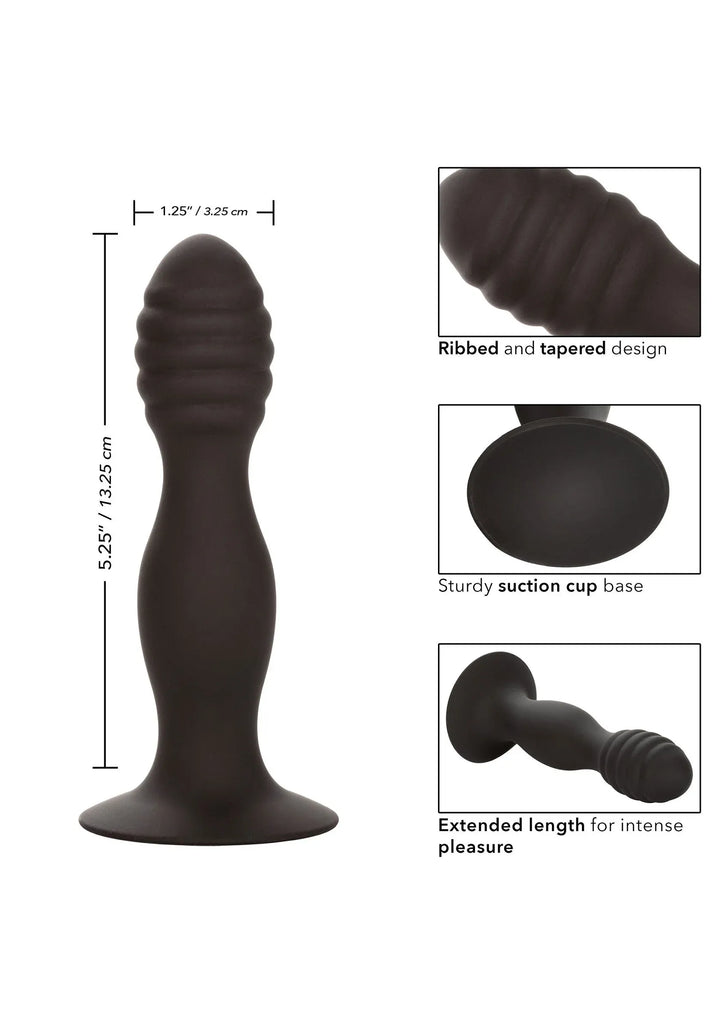 Ribbed Anal Stud | Buttplug - CalExotics | SIN&LACE
