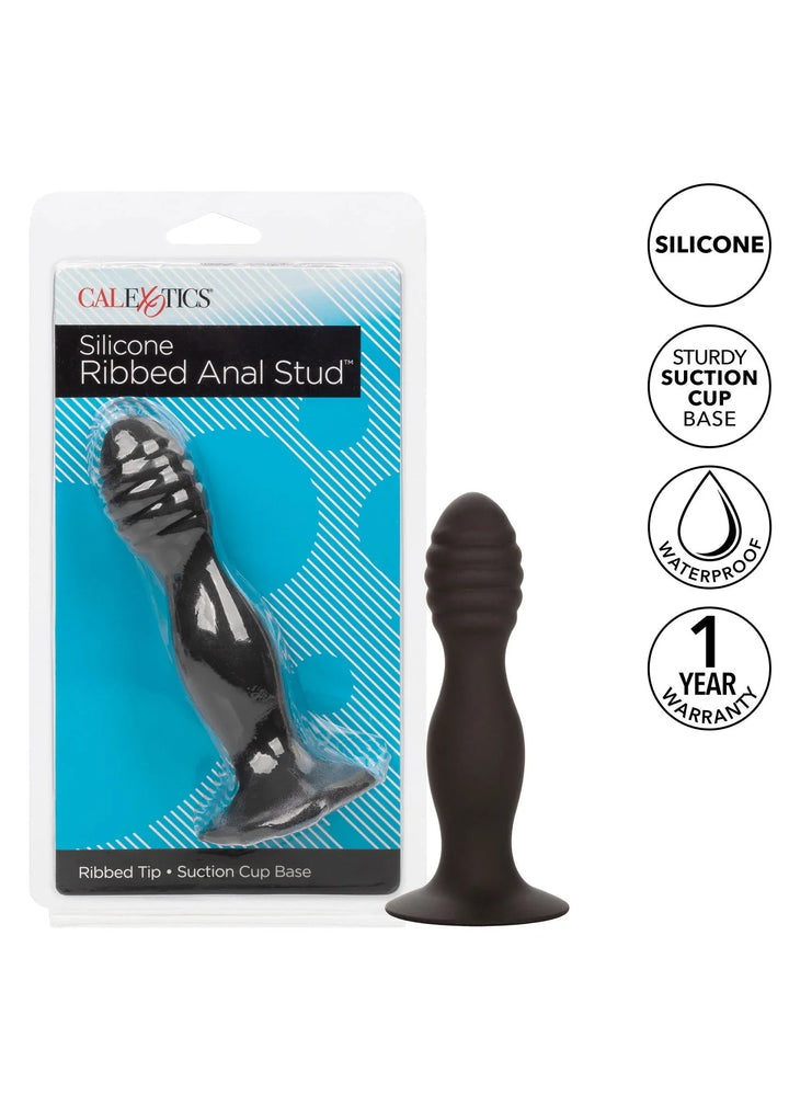 Ribbed Anal Stud | Buttplug - CalExotics | SIN&LACE