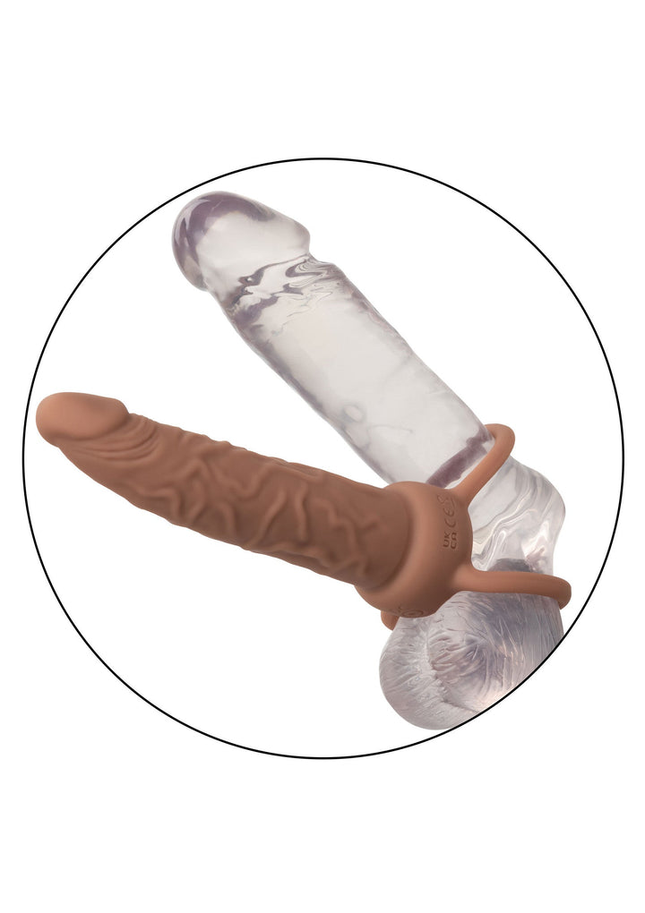 Rechargeable Dual Penetrator - Bruin - afbeelding 10