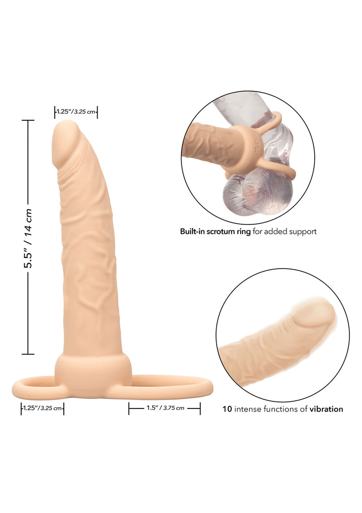 Rechargeable Dual Penetrator - Huidskleur - afbeelding 19