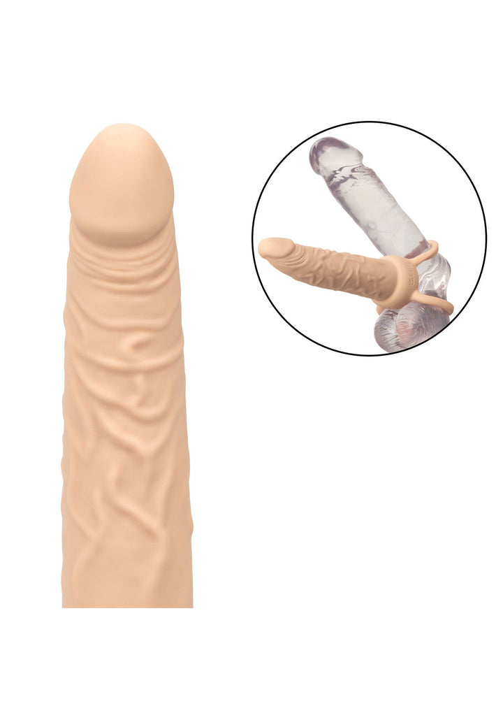 Rechargeable Dual Penetrator - Huidskleur - afbeelding 25