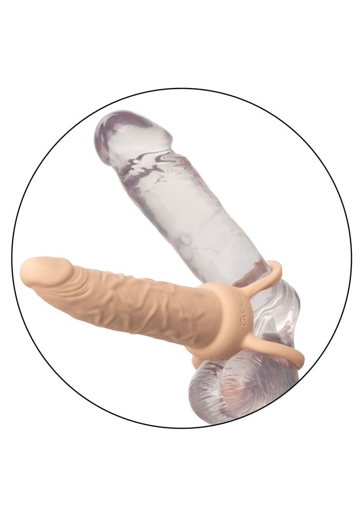 Rechargeable Dual Penetrator - Huidskleur - afbeelding 26