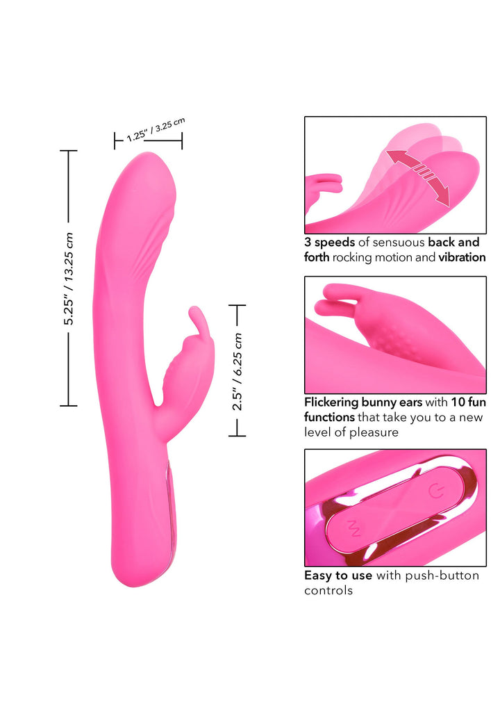 CalExotics Elite Rocking Rabbit | Rabbit vibrator - CalExotics | SIN&LACE