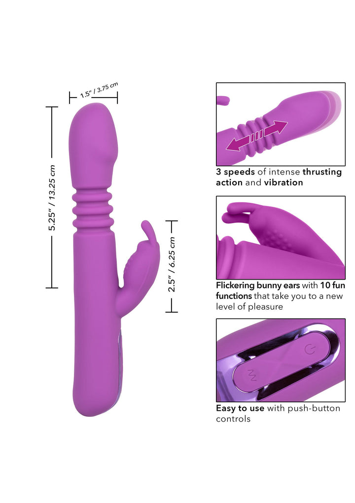 CalExotics Elite Stotende Rabbit | Rabbit vibrator - CalExotics | SIN&LACE