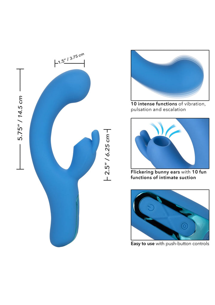 CalExotics Elite Suction Rabbit | Rabbit vibrator - CalExotics | SIN&LACE