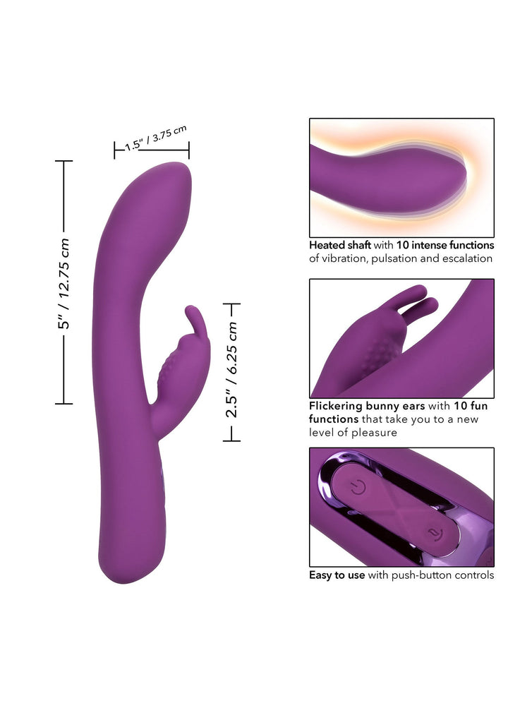 CalExotics Elite Warming Rabbit | Rabbit vibrator - CalExotics | SIN&LACE