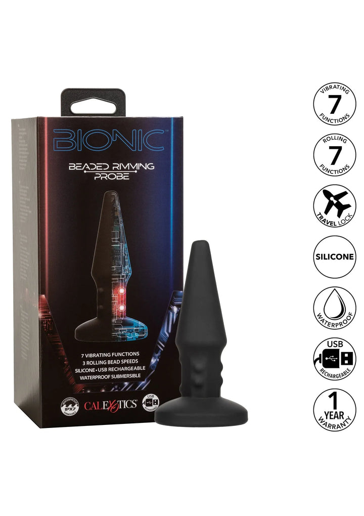 Bionic Beaded Rimming Probe | Buttplug - CalExotics | SIN&LACE